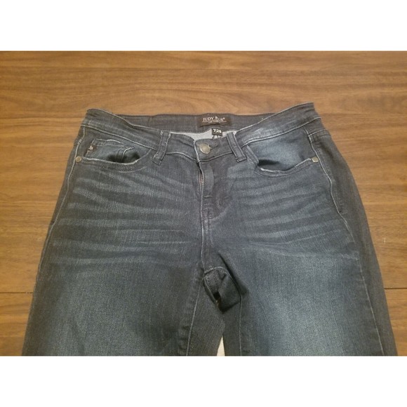Judy Blue Skinny Fit Jeans Women's Size 7/28 Indigo Wash Stretch Denim (30x28.5) - Picture 2 of 5